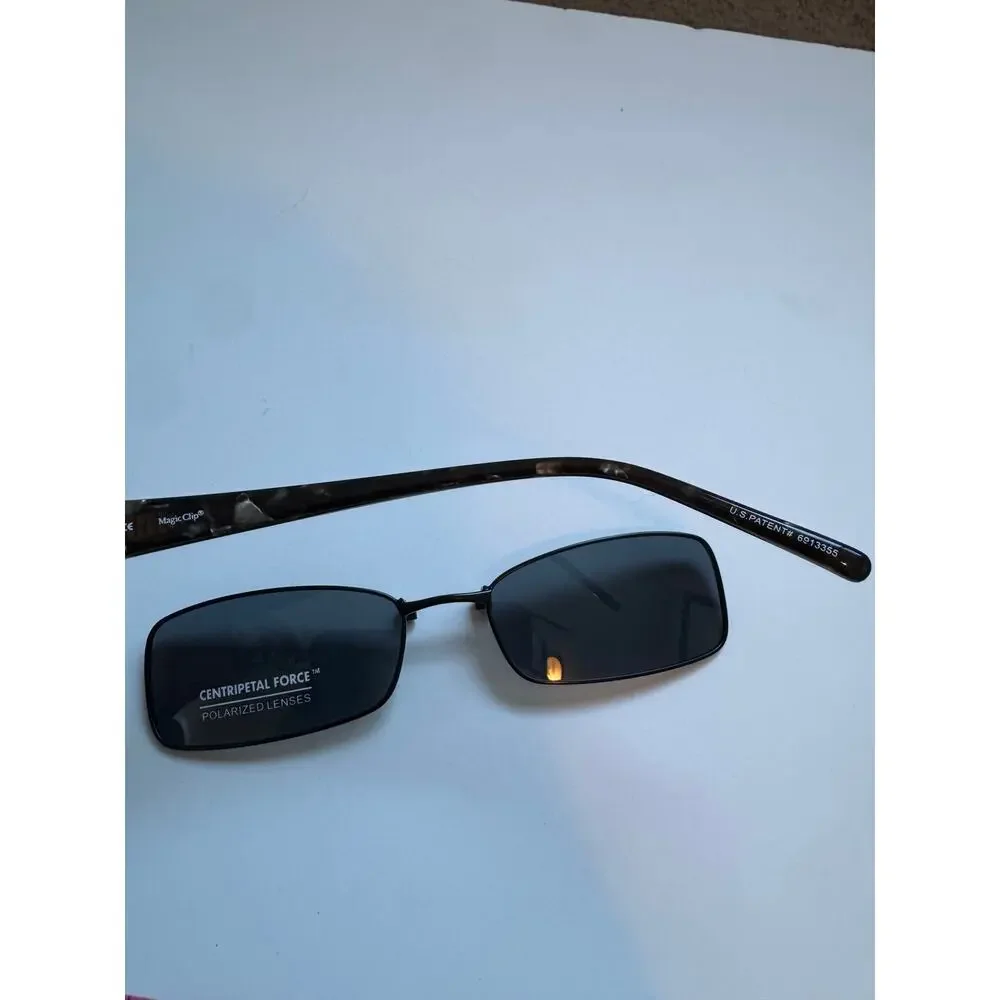 NWOT Magic Clips Black M401 convertable glasses